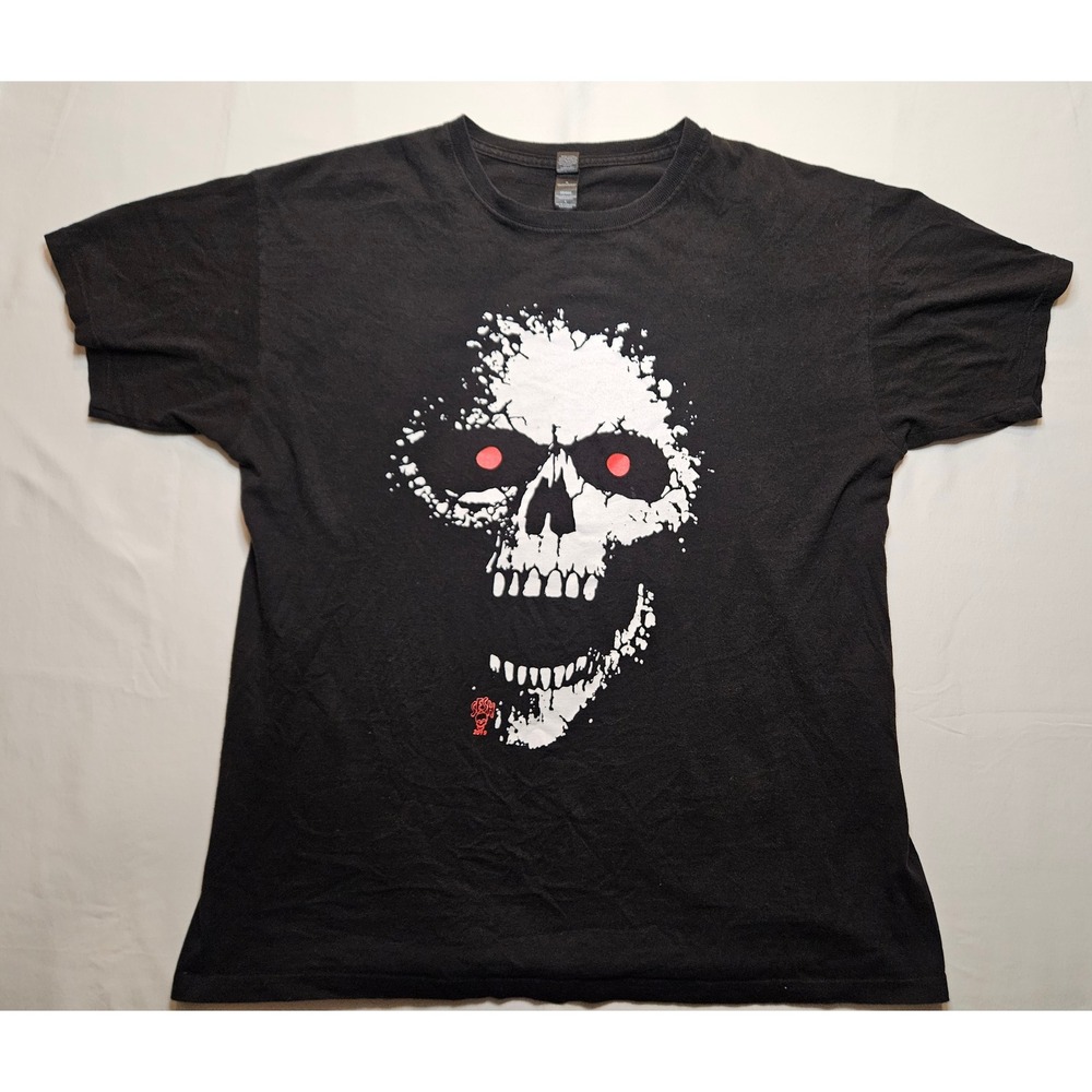 Vintage Bones Failure Tour Canada 2019 T-Shirt Men Size L Black TeamSESH Skull